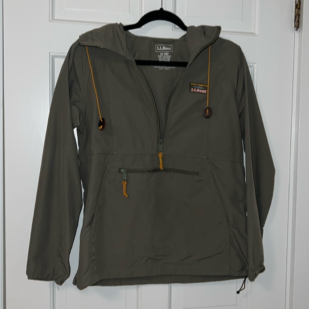 LL Bean XS Petite Womens Anorak Jacket